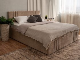 Кровать двуспальная 1,4м с подъем. мех. Леванте в Лесосибирске - lesosibirsk.mebel-nsk.ru | фото