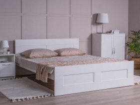 Кровать двуспальная 1,6м Сириус в Лесосибирске - lesosibirsk.mebel-nsk.ru | фото