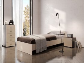 Кровать односпальная 0,9м Гиза в Лесосибирске - lesosibirsk.mebel-nsk.ru | фото