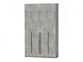Шкаф четырехстворчатый с антресолью Триумф в Лесосибирске - lesosibirsk.mebel-nsk.ru | фото