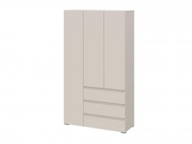 Шкаф трехстворчатый с ящиками Люмо ШК-06 в Лесосибирске - lesosibirsk.mebel-nsk.ru | фото